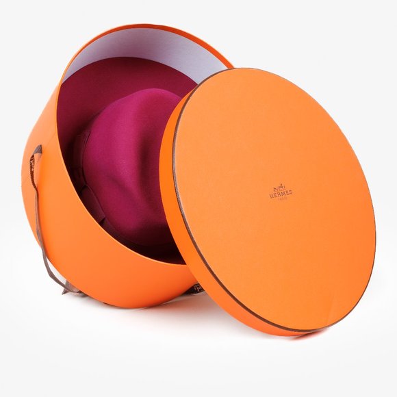 *SOLD* Hermès Pulm Rabbit Felt Hat with Bow - Picture 15 of 15